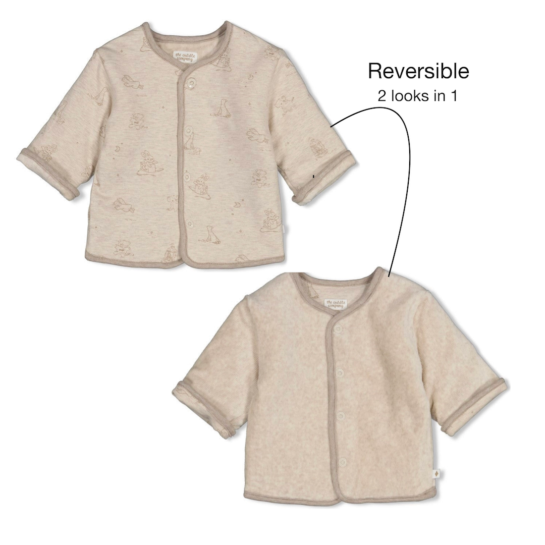 THE CUDDLE COMPANY - Organic Cotton Reversible Padded Fashion Jacket