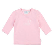 GIRAFFE — Organic Cotton "Hello" Graphic Long Sleeve Top