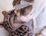 BETTER TOGETHER - Sustainable Teddy Padded Leopard Hooded Jacket