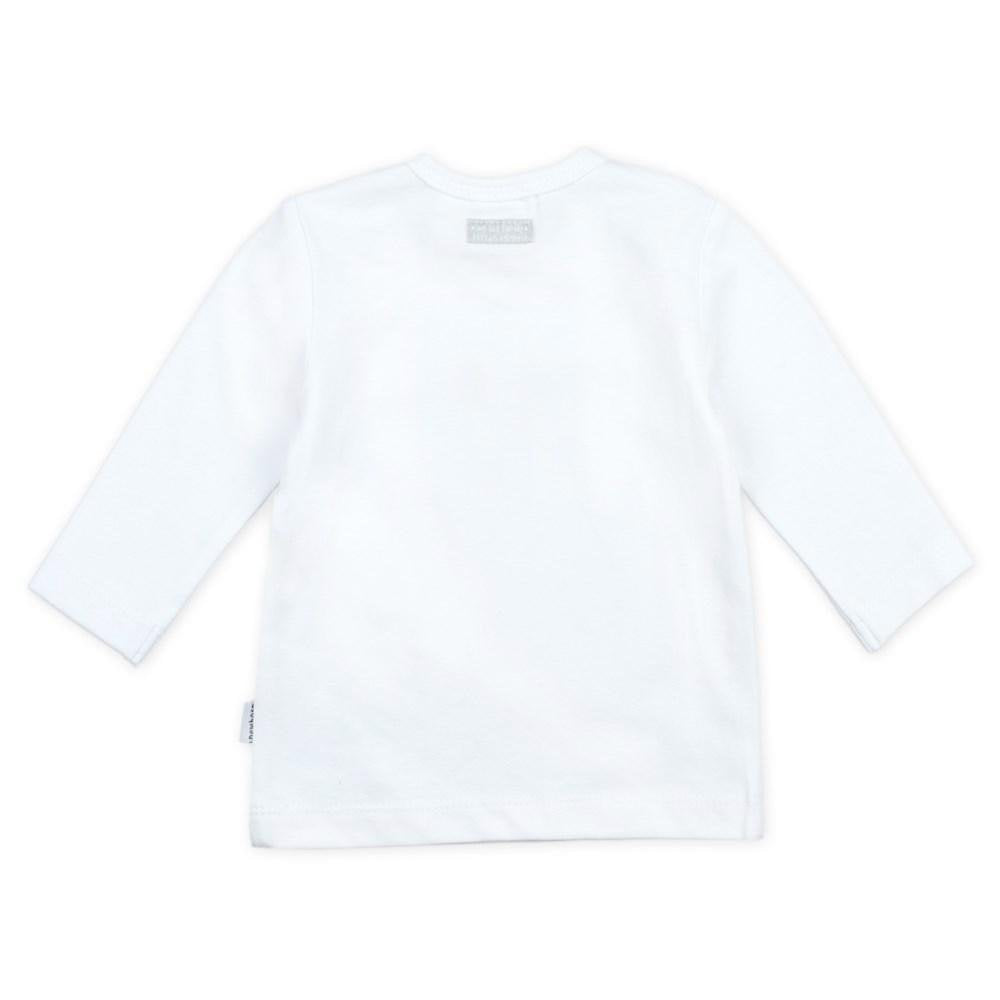 GIRAFFE — Organic Cotton "Nice to meet you!" Graphic Long Sleeve Top