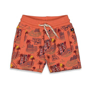 EL SOL French Terry "PALM TREE PWR" Short