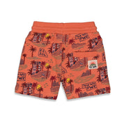 EL SOL French Terry "PALM TREE PWR" Short