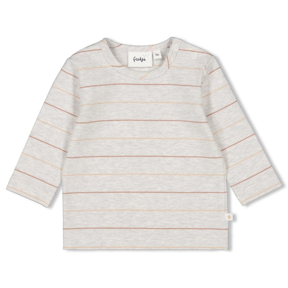 WELCOME WILD ONE Signature Stripe Long Sleeve Top