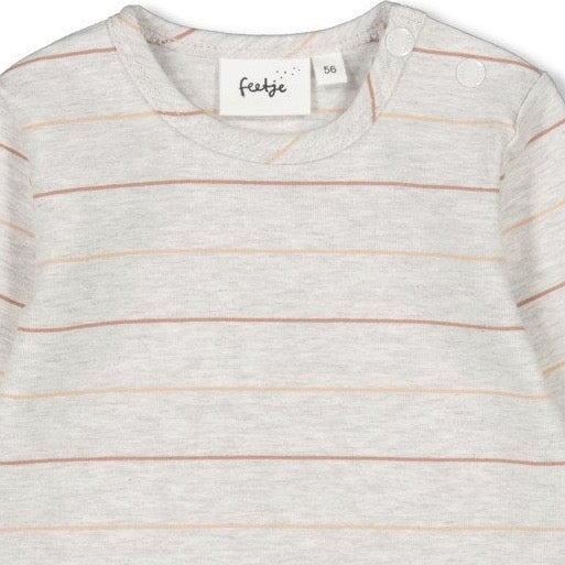 WELCOME WILD ONE Signature Stripe Long Sleeve Top