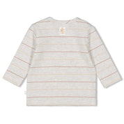 WELCOME WILD ONE Signature Stripe Long Sleeve Top