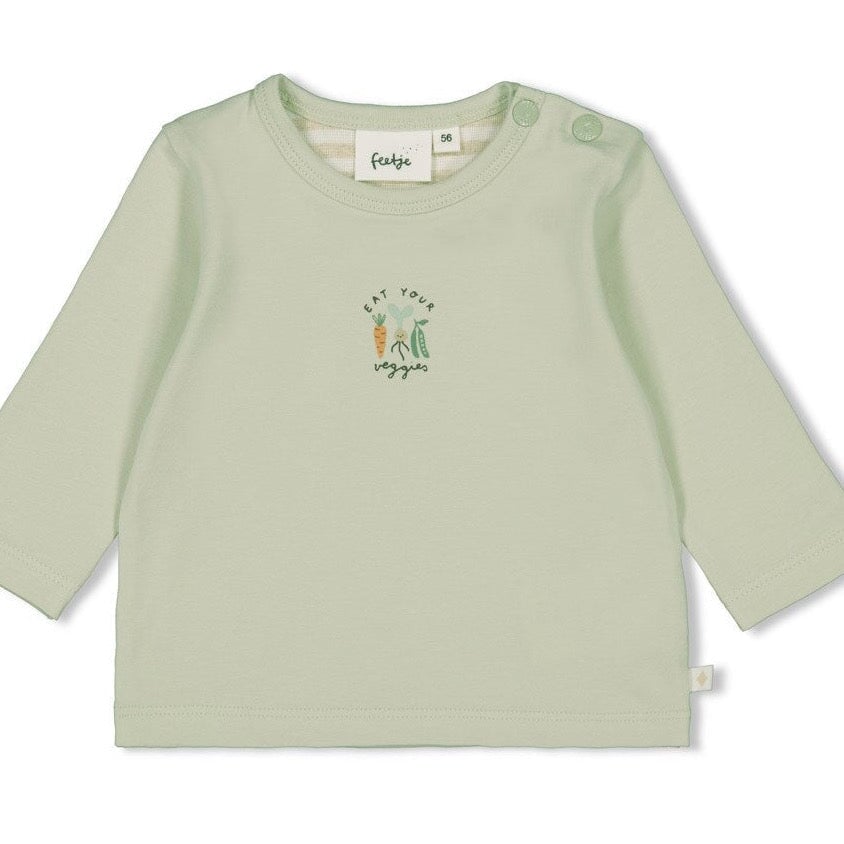 EAT YOUR VEGGIES "I Love You a Whole Bunch" Top
