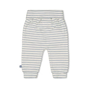 A-ROARABLE Indigo Mélange Signature Stripe Pant