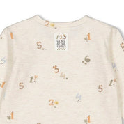 COOL FAMILY Signature Allover Print Top