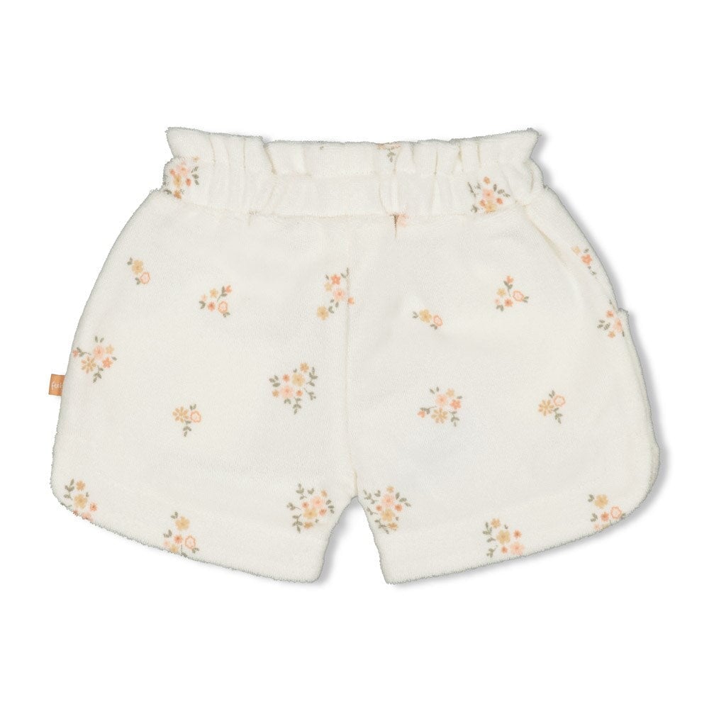 BLOOM WITH LOVE Allover Print Soft-Terry Short