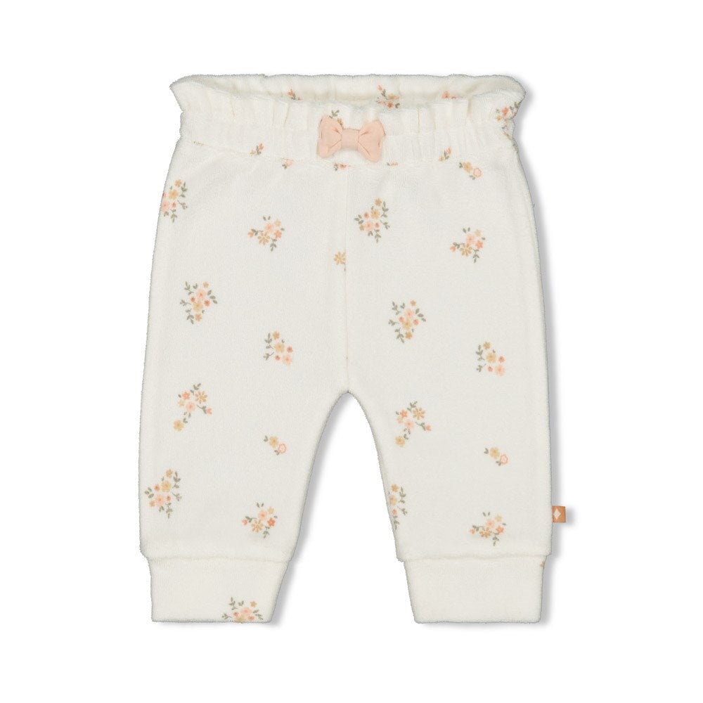 BLOOM WITH LOVE Allover Print Soft-Terry Pant