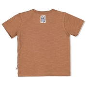 LET'S SAIL "Ahoy Mate" Embellished Slub Yarn Top