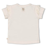 CUTIE FRUITY "Life is Sweet Just Like You" Slub Yarn Top