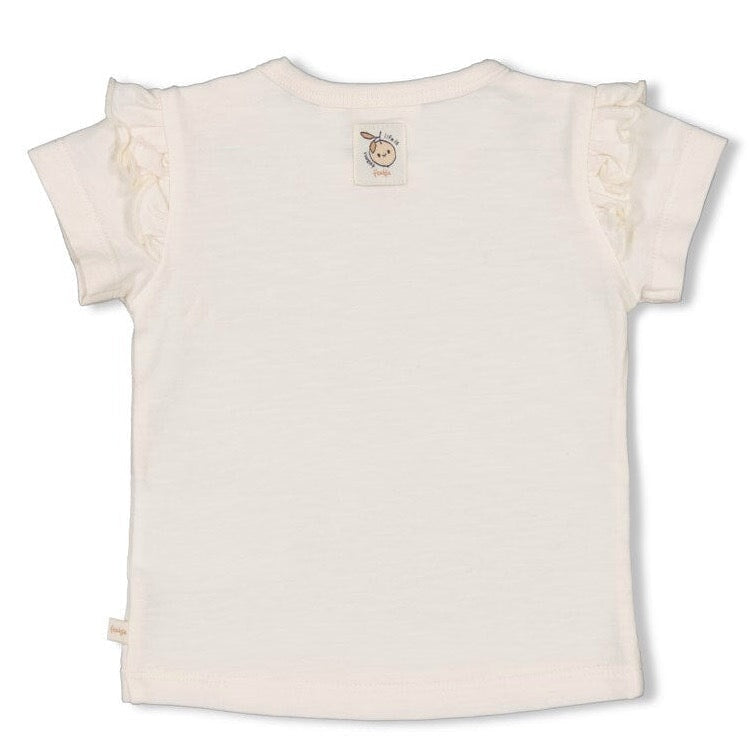 CUTIE FRUITY "Life is Sweet Just Like You" Slub Yarn Top