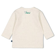 LATER GATOR "Hungry Again!" Placket Top