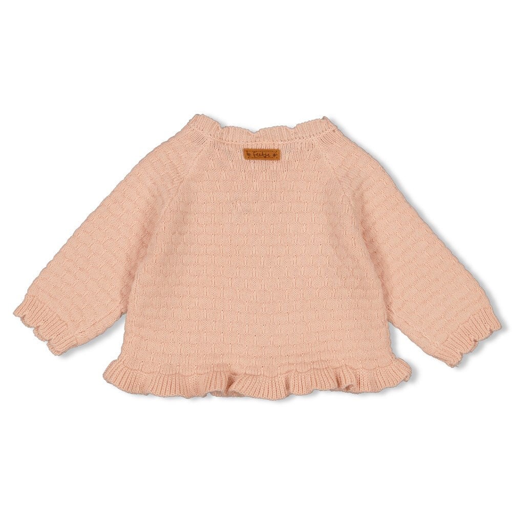 PRETTY PAISLEY Organic Cotton Sweet Cardigan Sweater