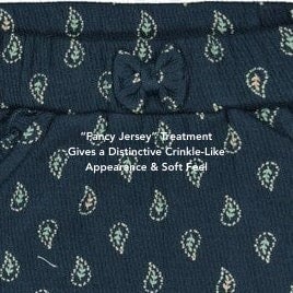PRETTY PAISLEY Allover Print Fancy Jersey Fashion Pant