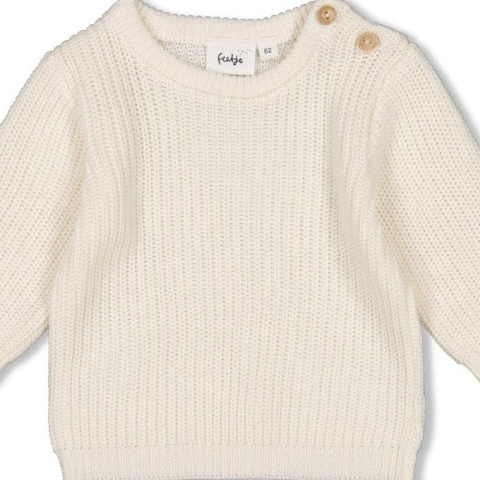 CHAMELEON Organic Cotton Classic Garter Stitch Sweater