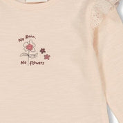 WILD FLOWERS "No Rain No Flowers" Frills Top