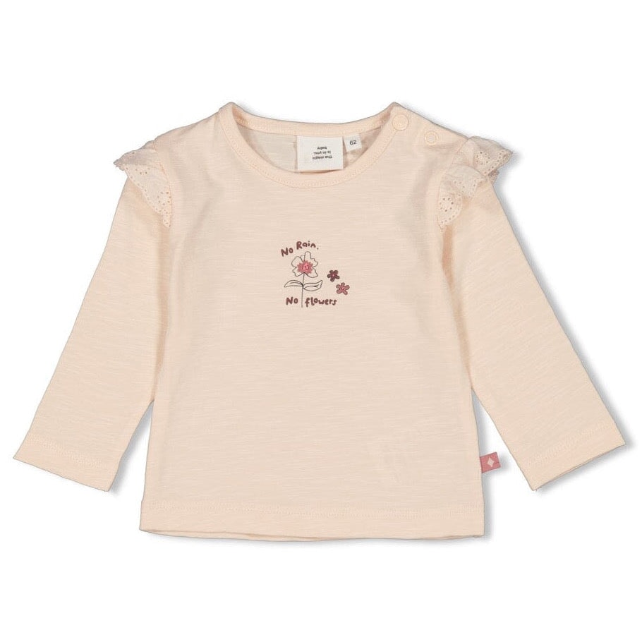 WILD FLOWERS "No Rain No Flowers" Frills Top