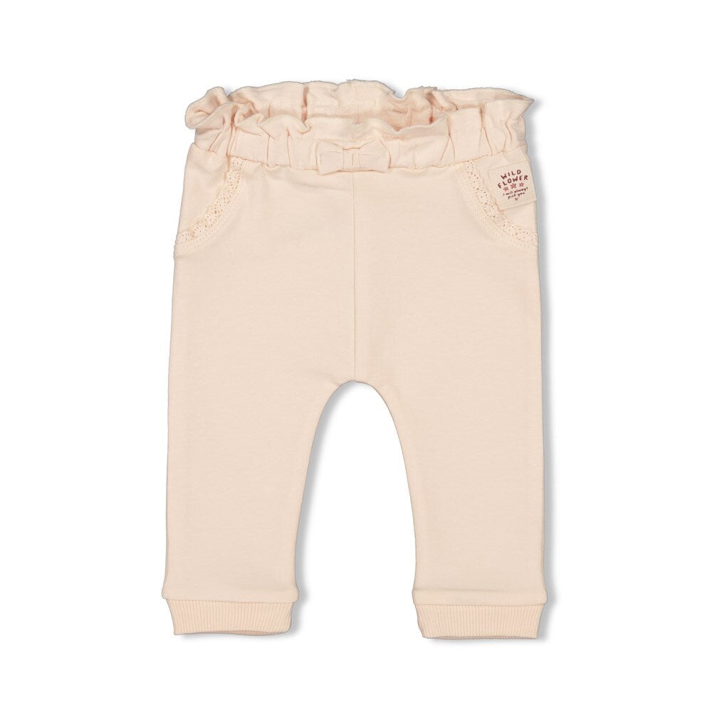 WILD FLOWERS French Terry & Lace Fashion Pant