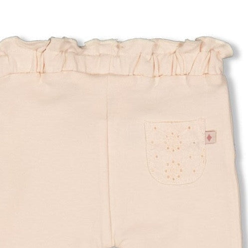 WILD FLOWERS French Terry & Lace Fashion Pant