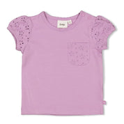 SPLASH Broderie Anglaise Fashion Top