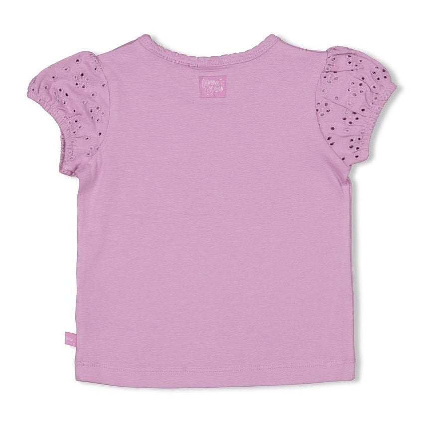 SPLASH Broderie Anglaise Fashion Top