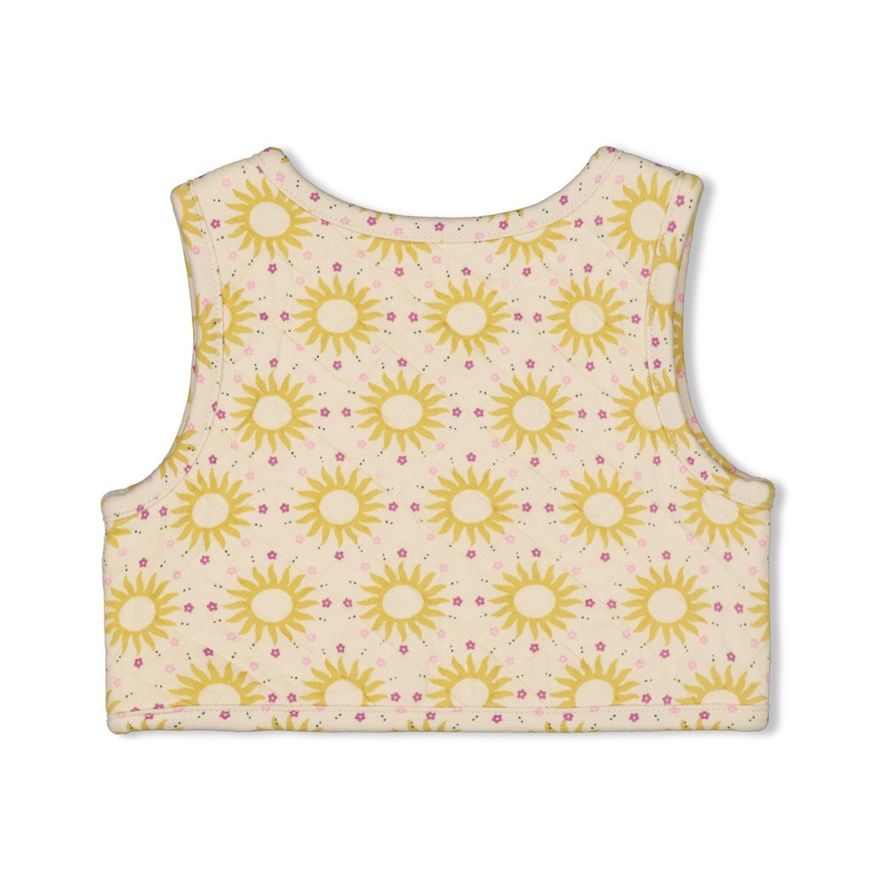 SUNNY LOVE Allover Print Fashion Vest