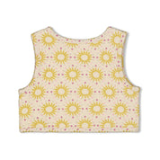 SUNNY LOVE Allover Print Fashion Vest