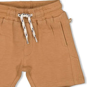 THE GETAWAY Organic Cotton Ottoman Knit French Terry Shorts
