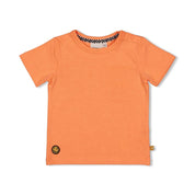 CHECKMATE “Best Day Ever” Appliqué Slub Yarn Top