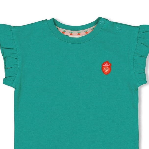 BERRY NICE Appliqué Fashion Top