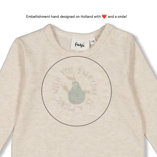 PICNIC PARTY - "every day is a picnic with you" Single Jersey Fashion Top