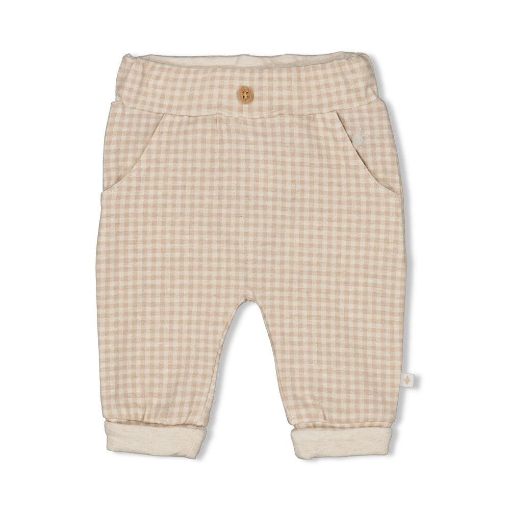 PICNIC PARTY - Signature Check Single Jersey Fashion Pants