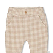 PICNIC PARTY - Signature Check Single Jersey Fashion Pants