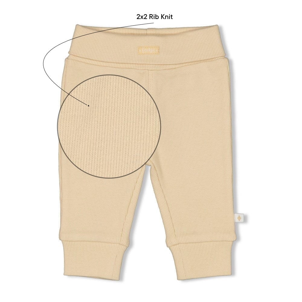 SPECIAL DELIVERY - 2x2 Rib Knit Jersey Fashion Pants