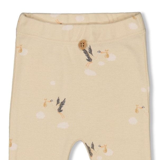 SPECIAL DELIVERY - Allover Print Ribbed Fashion Leggings