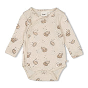 CUTE COOKIE - 2x2 Rib Knit Side Snap Allover Print Body