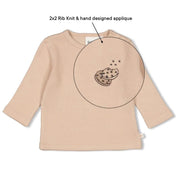 CUTE COOKIE - 2x2 Rib Knit Signature Top