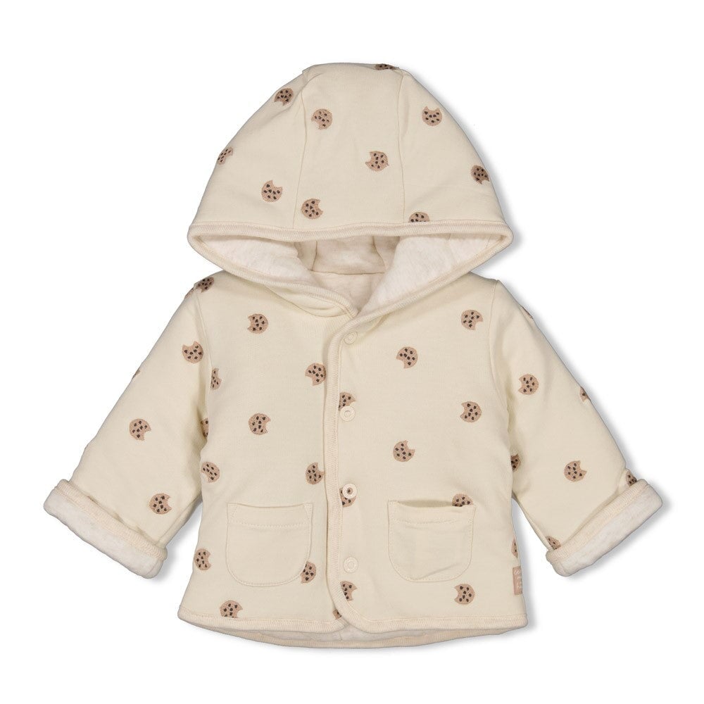 CUTE COOKIE - Reversible French  Terry / Stepped Double Knit Jacket