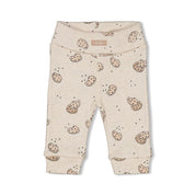 CUTE COOKIE - 2x2 Rib Knit Allover Print Pants