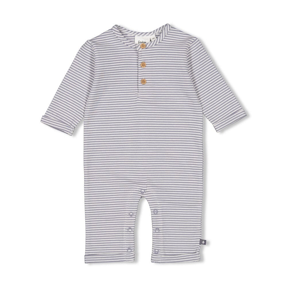 FARM LIFE - Yarn Dye Stripe Placket Classic Coverall