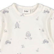 FARM LIFE - Allover Print "Locally Grown" Top