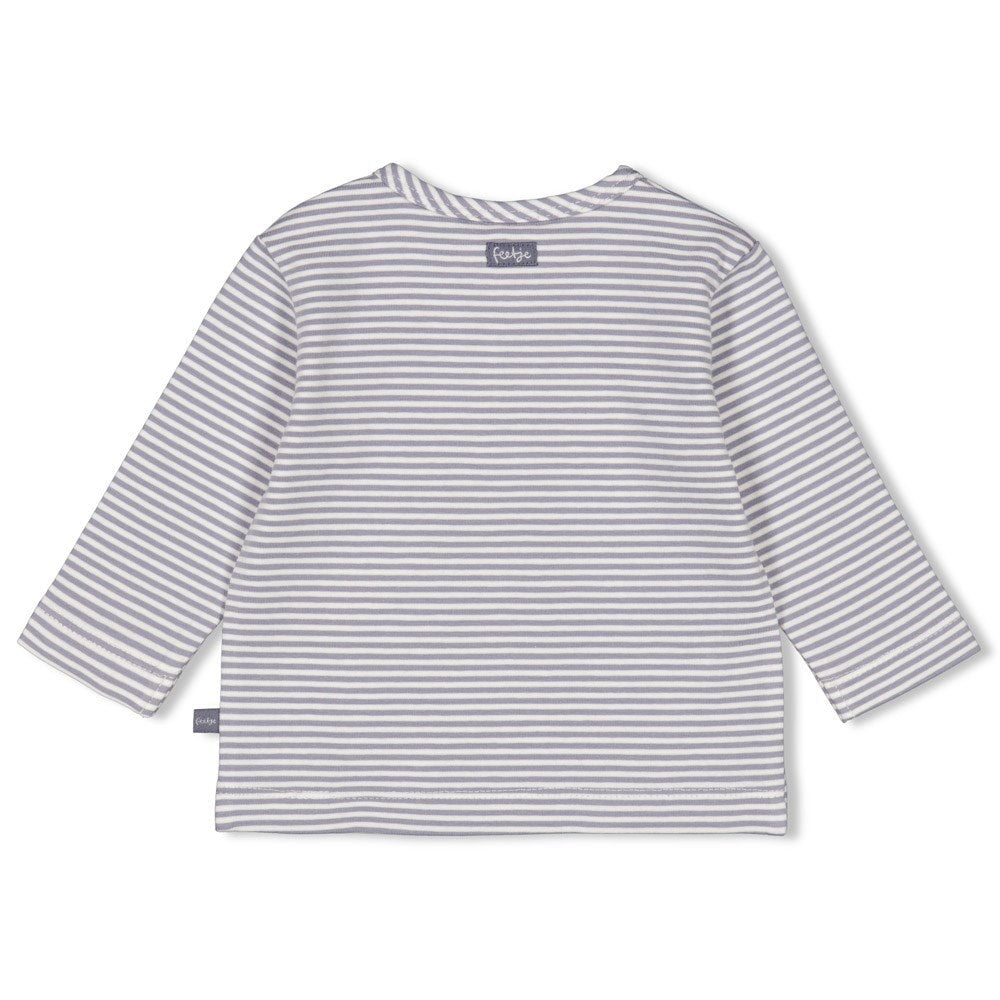 FARM LIFE - Yarn Dye Stripe Placket Top