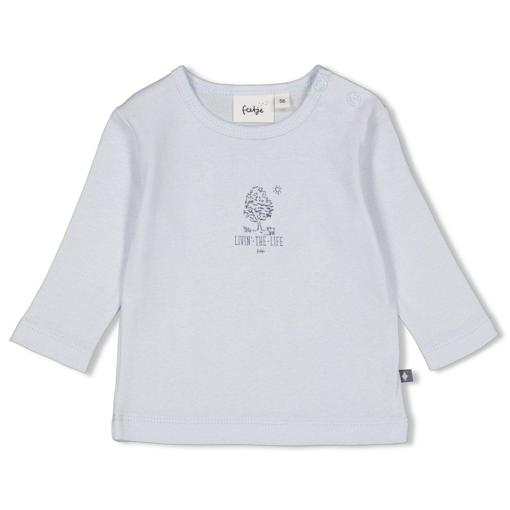 FARM LIFE - Organic Cotton 1x1 Rib "Living-the-Life" Top