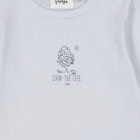 FARM LIFE - Organic Cotton 1x1 Rib "Living-the-Life" Top