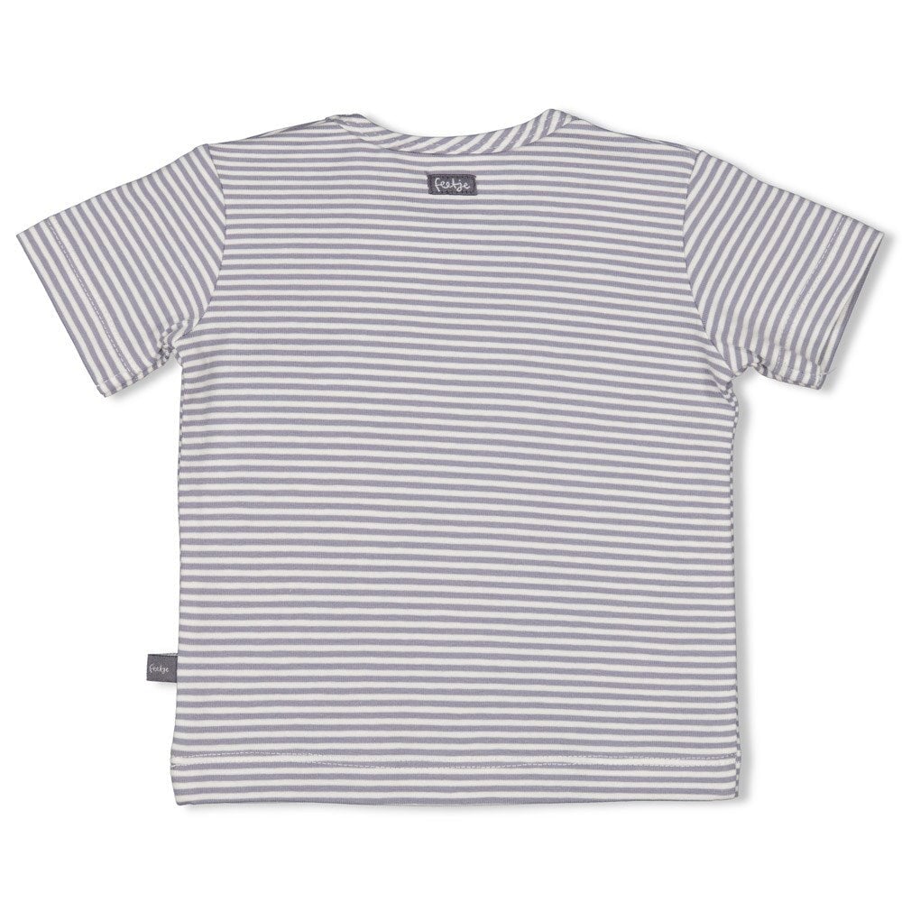FARM LIFE T - Yarn Dye Stripe "They-See-Me,rollin" Top