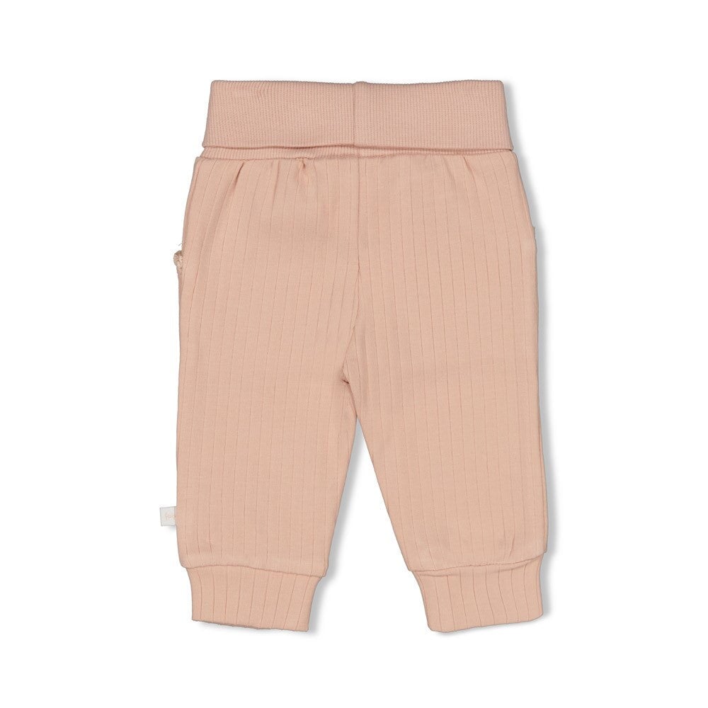 SWEET POPPY - 2x2 Rib Knit Fashion Pants