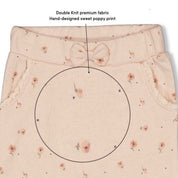 SWEET POPPY - Double Knit Allover Print Pants