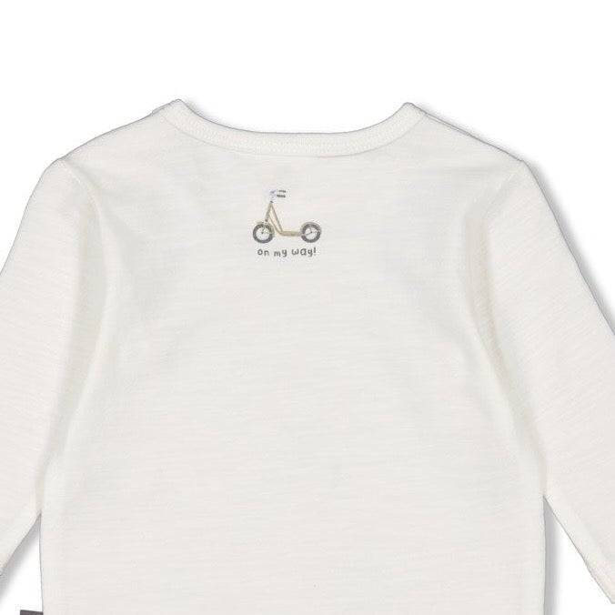 MINI ADVENTURER - "say yes to new adventures" Slub Yarn Top